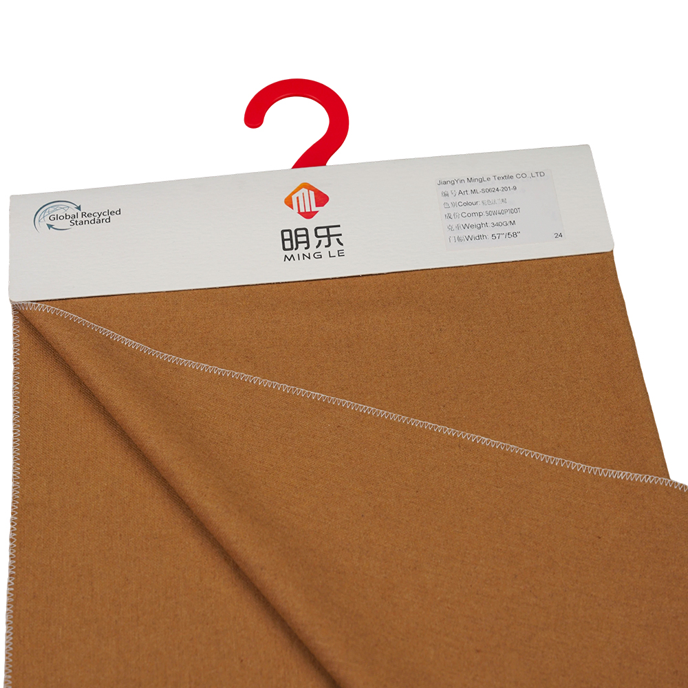 50 % шерсть, 40 % полиэстер, 10 % другие волокна, 340 г/м, верблюжья ткань, фланель, ML-S0624-201-9