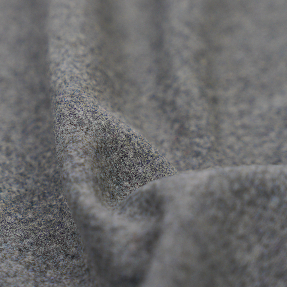 9% шерсть, 66% полиэстер, 25% другие волокна, 400 г/м, серый, фланелевая ткань, ML-0124-4169