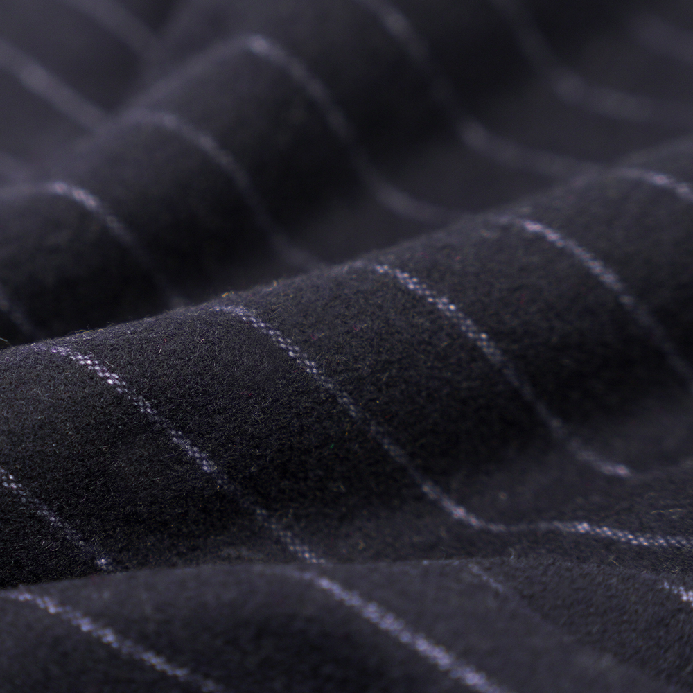 53% шерсть, 47% полиэстер, 350 г/м, Zhiqing + белый, фланелевая ткань в вертикальную полоску, ML-317245X-2