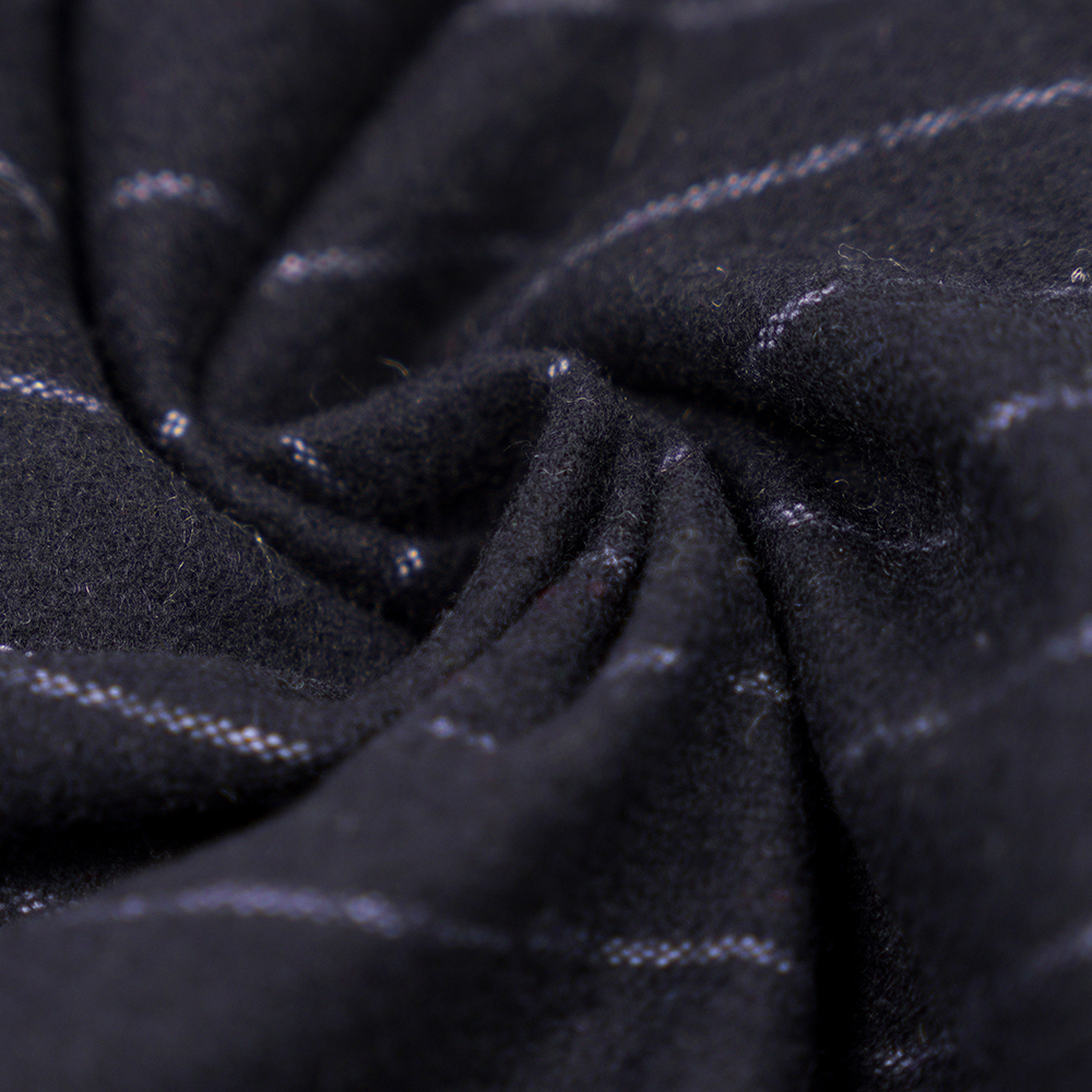 53% шерсть, 47% полиэстер, 350 г/м, Zhiqing + белый, фланелевая ткань в вертикальную полоску, ML-317245X-2