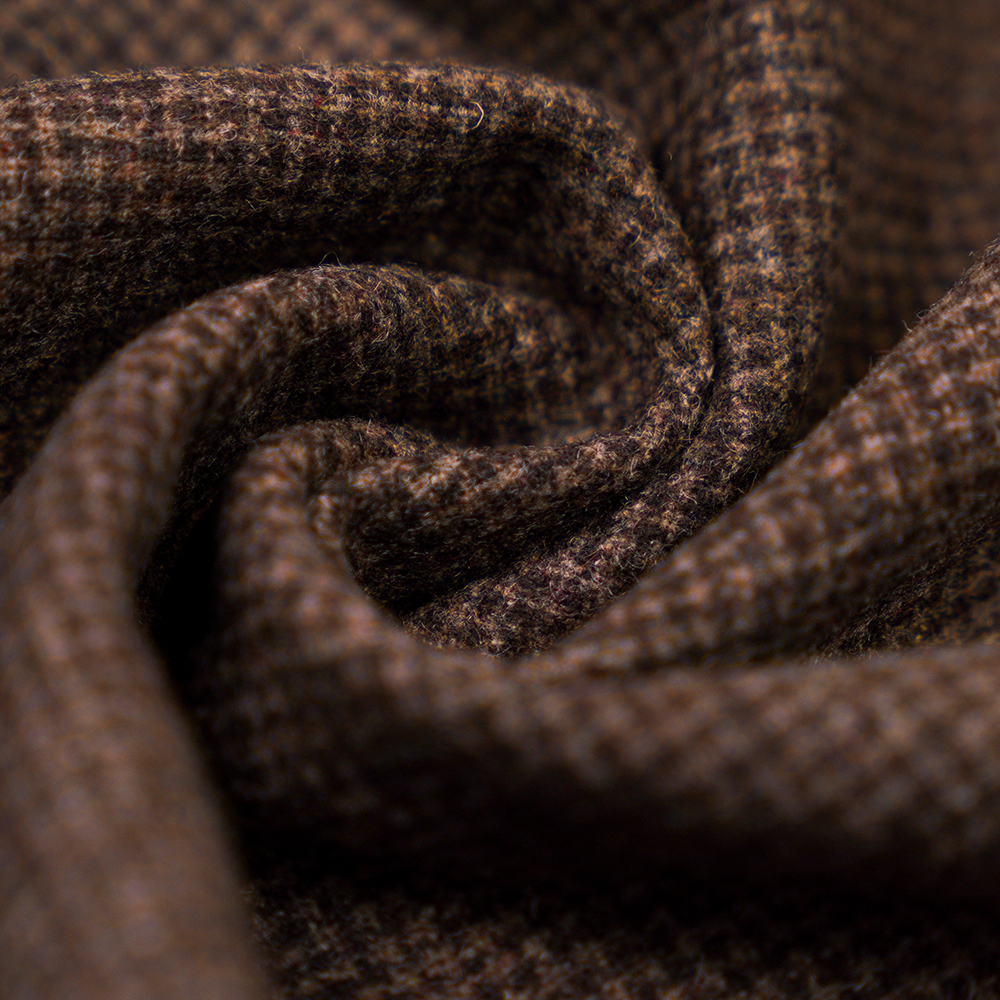 60 % шерсть, 30 % полиэстер, 10 % другие волокна, 300 г/м, смесь кофе + паста из красных бобов, фланелевая ткань, ML-S06-050