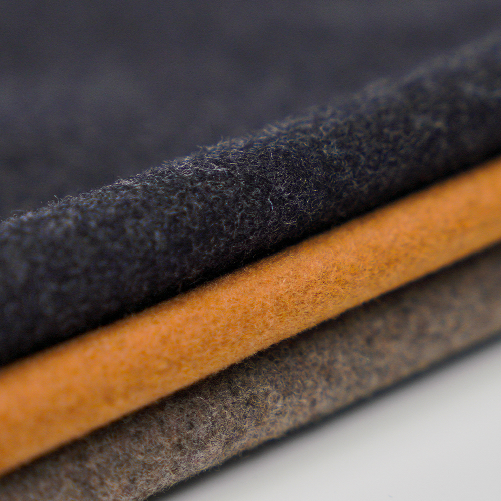 60 % шерсть, 30 % полиэстер, 10 % другие волокна, 800 г/м, темно-серый, Melton ML-90345.